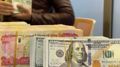 تراجع سعر الدولار في العراق